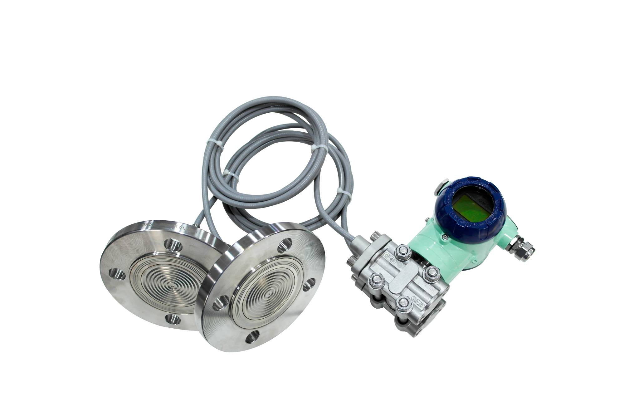 Double flange differential pressure transmitter