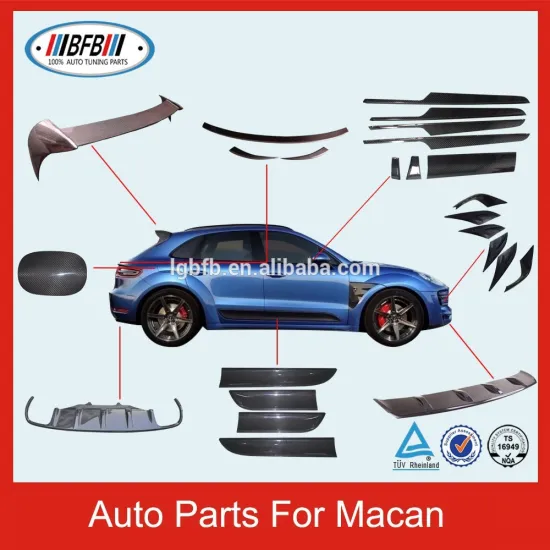 Carbon Fiber Material Auto Parts Exterior Accessoires For Porsche Macan 2014