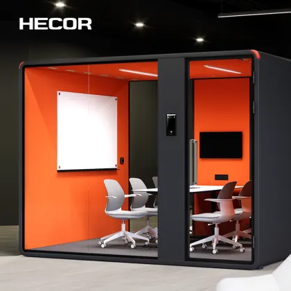 High-Tech Conference Pod for Six Users