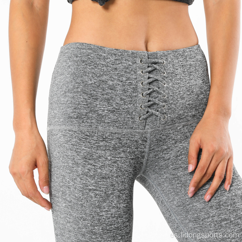 Ropa de ropa de gimnasio Pantalones de leggings de yoga