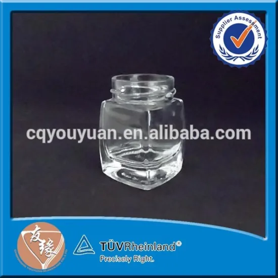Mini birds nest glass bottles 70ml