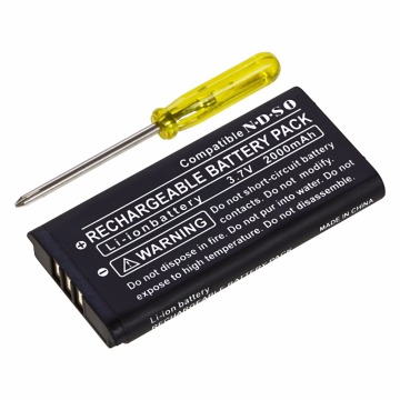 3.7V 2000mah Rechargeable Battery Pack Relacement for Nintendo NDSI
