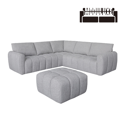 Ansambel Sofa Alva Kontemporer yang Elegan untuk Kehidupan Perkotaan