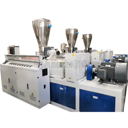 PVC Plastic Profile Extrusion Machinery: Equipment and Technology