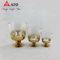 3 PC/SET Candlesticks Candeler con enchapado