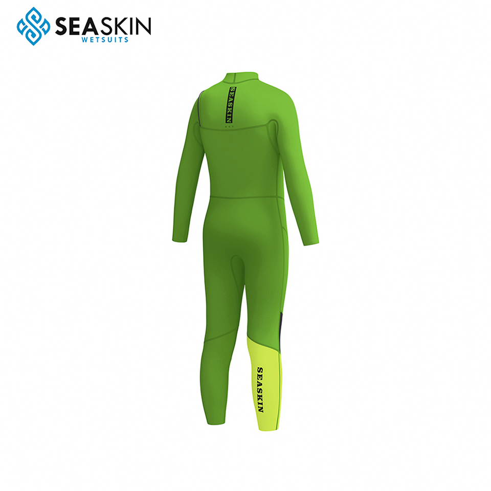 Seaskin Kids 3/2mm wetsuit untuk melayari kanak -kanak