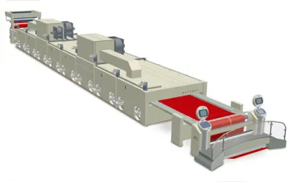 Textile Finishing Stenter Machine for Woven Fabric