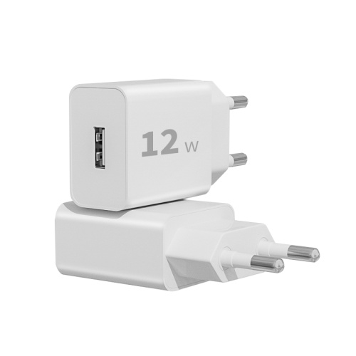 Carregador de parede de 12w plugue da UE para telefone