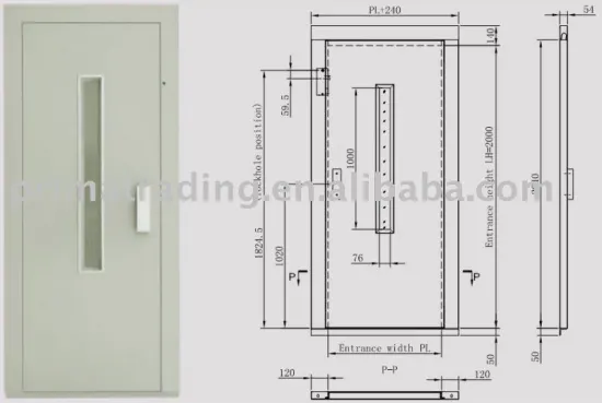 Elevator Semi-automatic Door P-A002