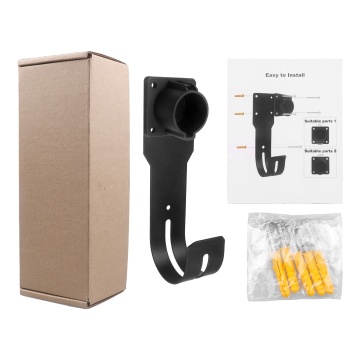 J1772 AC EV Charger Cable Hanger - Electric Car Charging Station Plug Organizer