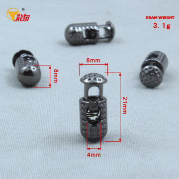 منقط كبسولة معدنية قفل الحبل الربيع