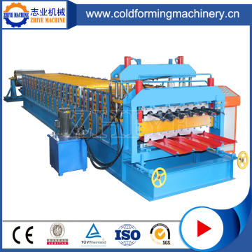 PPGI Double Decker Roofing Sheets Forming Machine