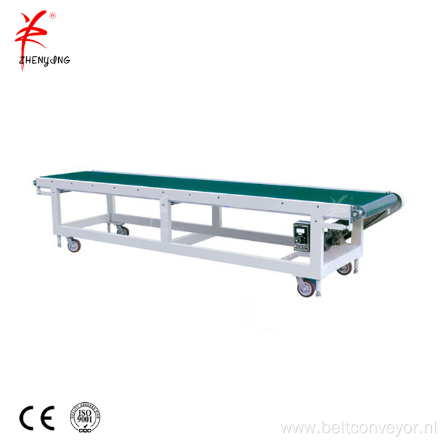 Industrial idler roller  horizontal light belt conveyor