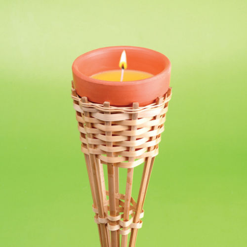 Outdoor citronella candles