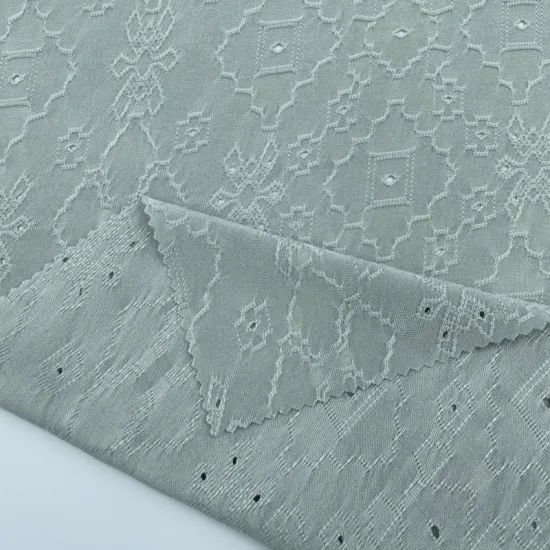 polyester spandex single jacquard Knitted fabric