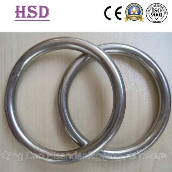Stainless Steel 316, 304 Round Ring, D Ring, Triangle Ring, Rigging Hardware, Marine Hardware