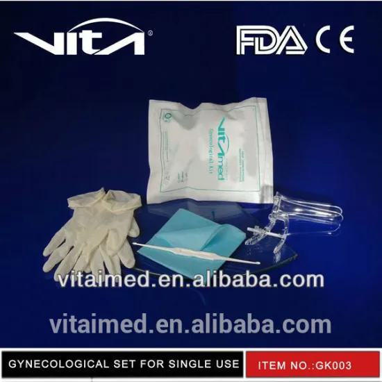 Gynecological Instrument Set For Single Use