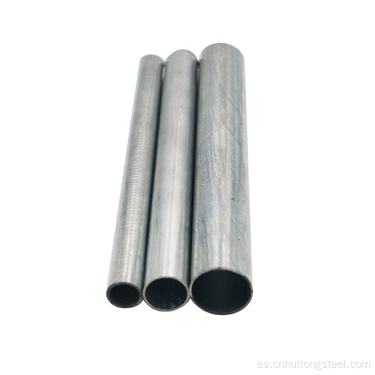 Tubería de acero estructural galvanizado negro ASTM A53