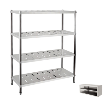 Stainless Steel Vegetable Storage Rack for Kitchens