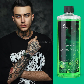 Green Tattoo Soap: Deep Cleansing, Organic, Vegan, and Quickly Healing Tattoo Cleanser