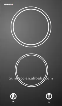 Electrical ceramic hob cooker hob