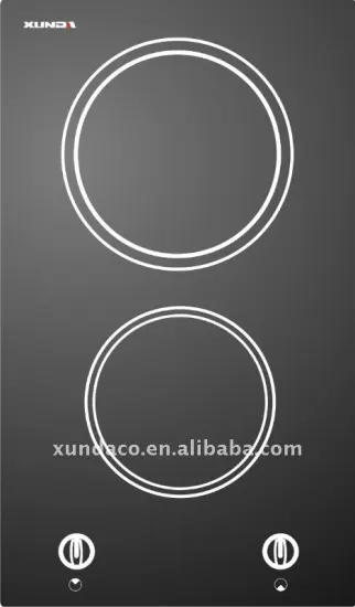 Electrical ceramic hob cooker hob