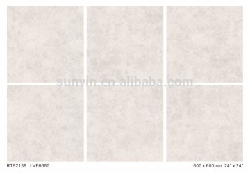 Beige color rustic cement look Vitrified porcelain floor tile 60x60