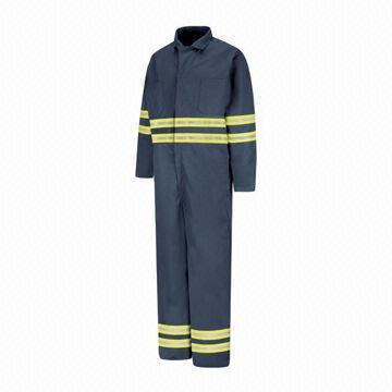 Enhanced Visibility Action Back Coverall, OEM Orders Accepted with Work Wear Style