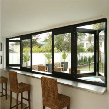 Aluminium Double Glazed Folding Ventilation Window