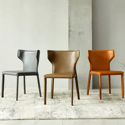 Modern Luxury Wood Kitchen Restaurant Tables and Chairs Sets