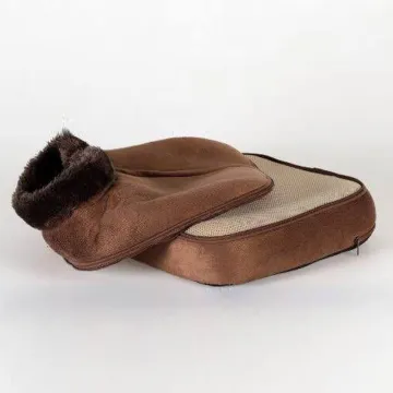 Portable Heated Electric Foot Warmer for Healthy Bedroom and Living Room