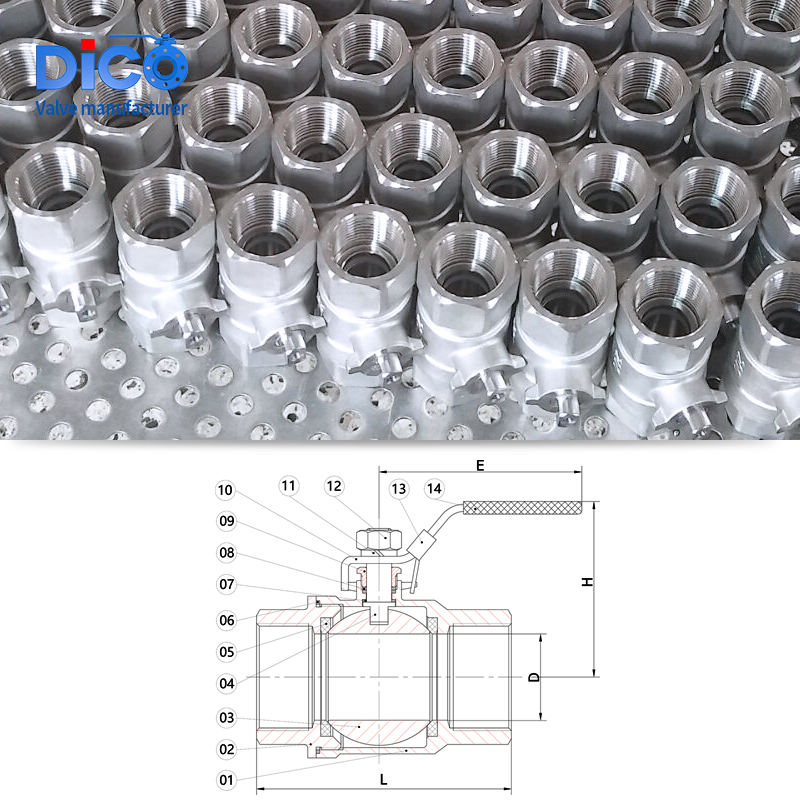 Light Torque Ball Valve
