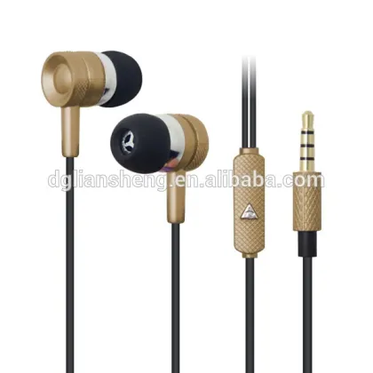 Super bass noise cancelling plastic headphones earphones earbud