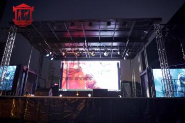 Przyczepa scena zdarzenia o długości 13,6m