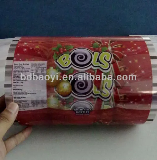 Printed PE Film for bottle label
