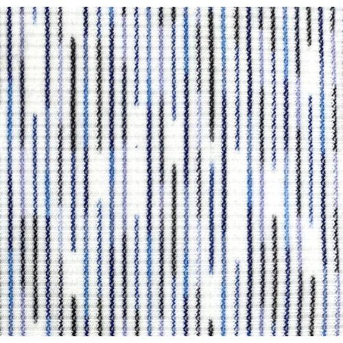 59% Polyester 36% Rayon 5% Spandex Rib Fabric