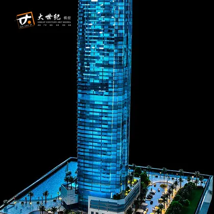 Artificial building model architecture physical models