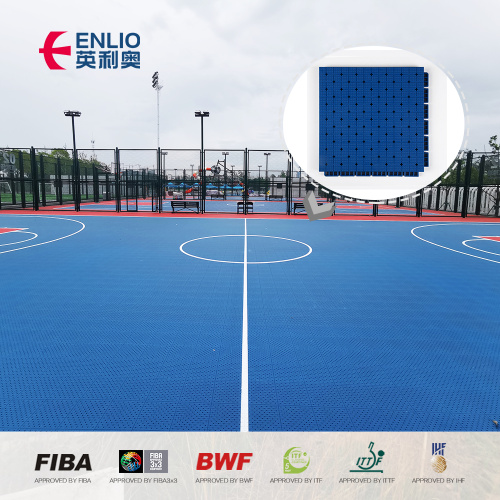 Enlio FIBA certified sporta surface flooring