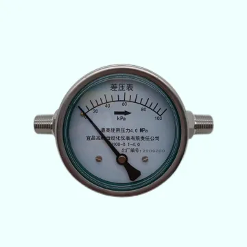 Wholesale 40 MPa Pressure Manometer 100mm Liquid Differential Pressure Gauge