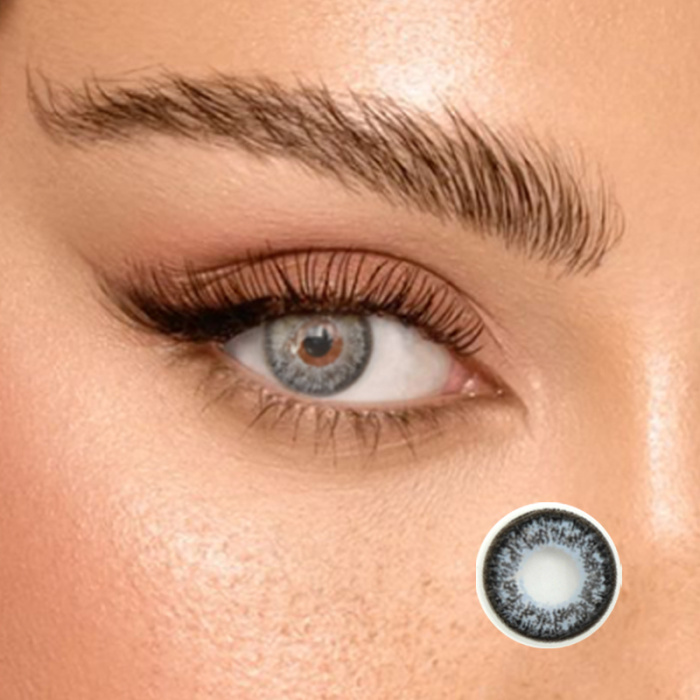 Hot cosplay animation for direct contact eye lenses