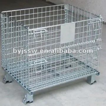 wire rolling storage cage