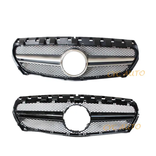 C117 Grill Front Bumper Grille AMG Tuning Grill for Mercedes-Benz CLA Class W117 Coupe 2014-2016