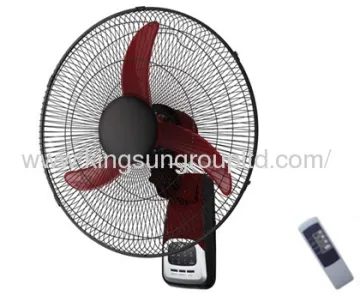 18' Wall Mounted Fan With Remote Control 