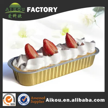 Oven and microwave safe long-shape muffin/ cake mold,cake cups,cake box