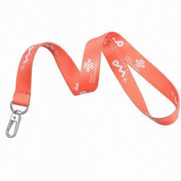 Promotional Silkscreen Printed Polyester Lanyards with Customized Logo