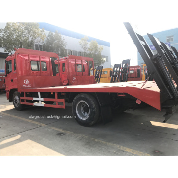 JAC flatbed truck with solid bed