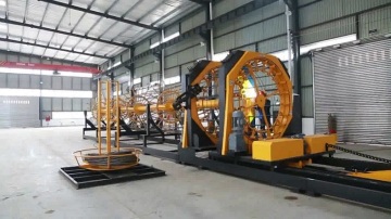 steel rebar cage making machine