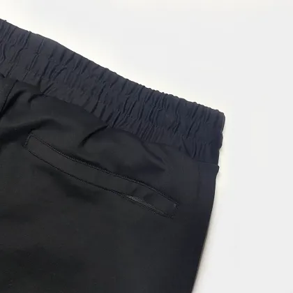 Men's Elastic Waistband Nylon Trousers Joggers Sports Pants