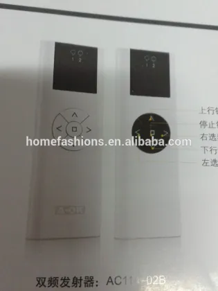 A-OK Tubular motor group Remote Control