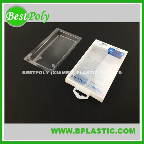 Cheap clam shell packaging , clamshell blister with paper card insert
